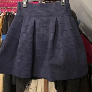 Navy skirt